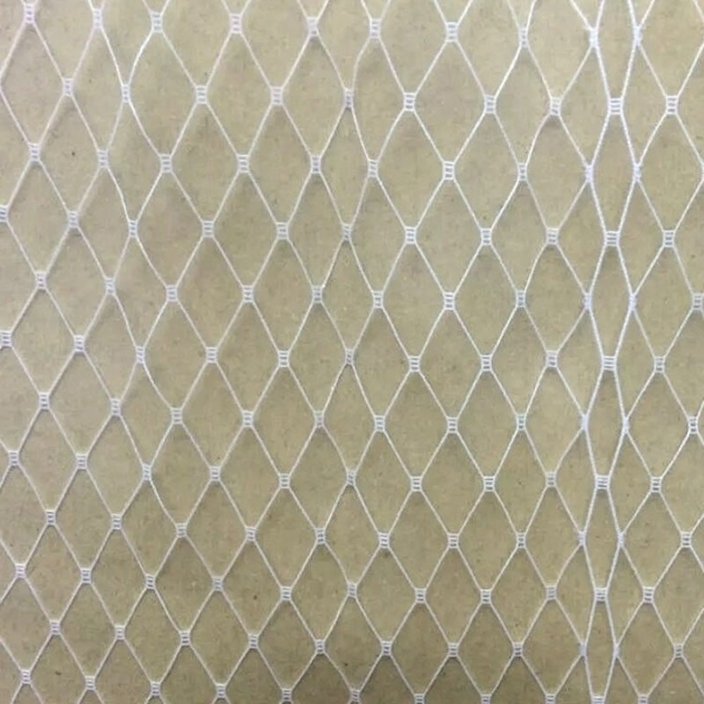 White bird cage hat veil netting french birdcage net 1+ blusher length bird cage